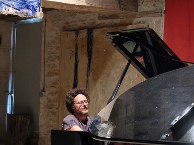 Piano Festival Clefmont 2019 organised by Jean-Baptiste Médard with jazz pianist and composer Alexandre Saada