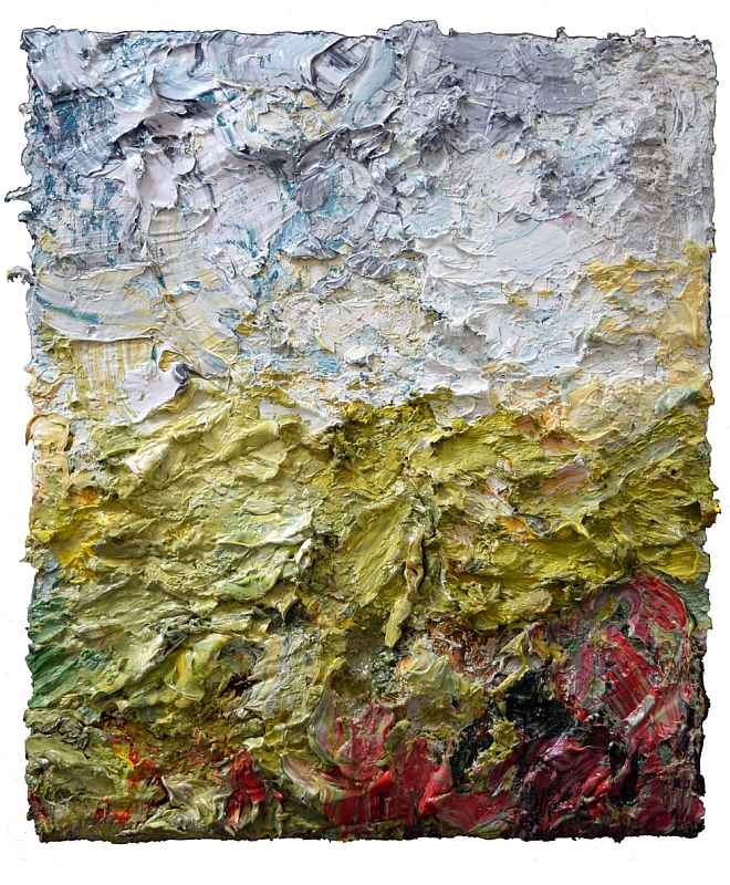 Paysage van Riekus, olieverf op doek, 32x41 cm, 2023