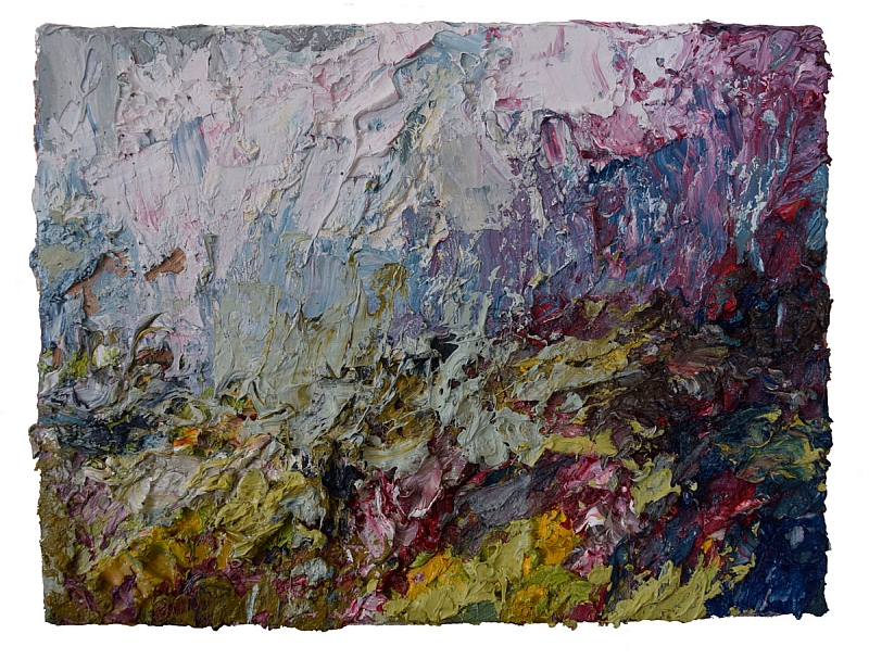 Paysage van Riekus, olieverf op doek, 40x30 cm, 2023